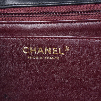 Chanel Lambskin Quilted Maxi Single Flap Black 7 of 14