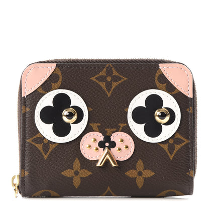 Louis Vuitton Monogram Valentine Dog Zippy Coin Purse 1 of 9