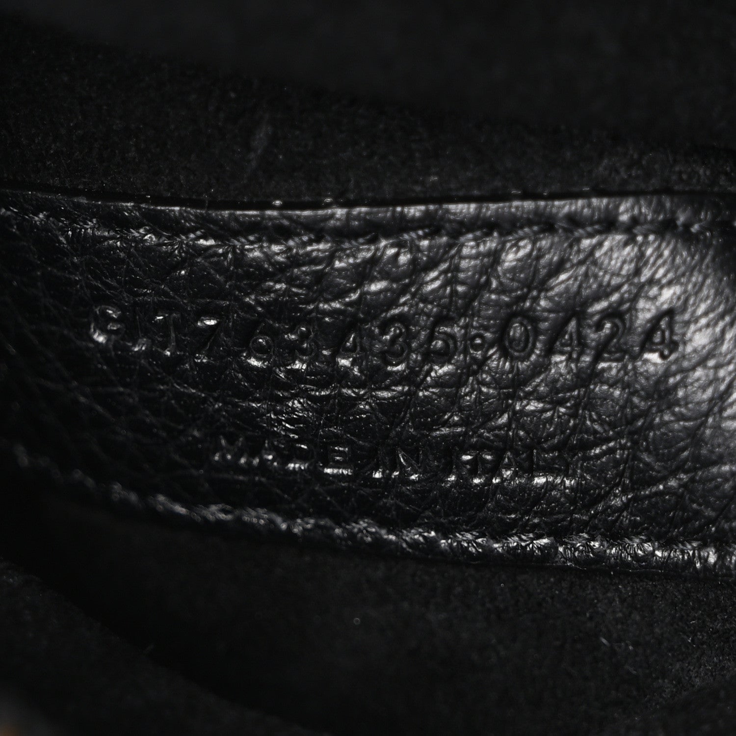 Saint Laurent Grained Deerskin Bea Tote Black 7 of 11