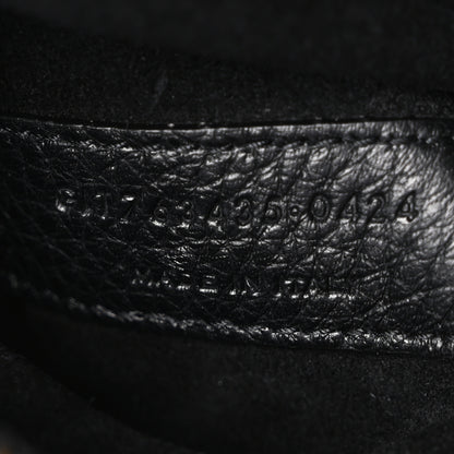 Saint Laurent Grained Deerskin Bea Tote Black 7 of 11