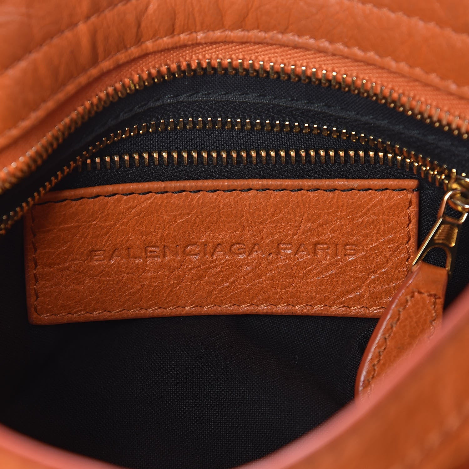 Balenciaga Agneau Giant 12 Gold Hardware Mini City Tangerine 6 of 8