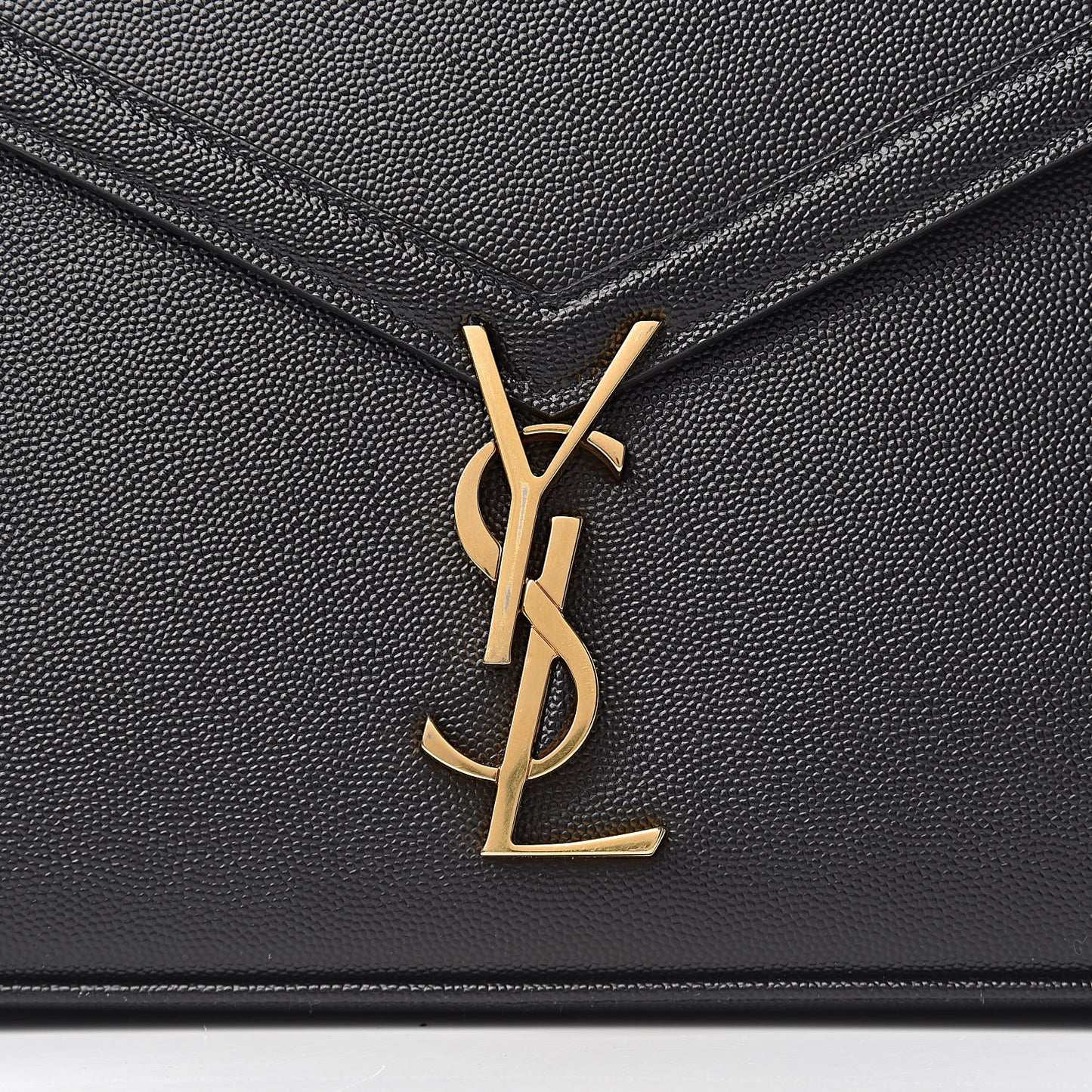 Grain de Poudre Medium Classic Monogram Cassandra Top Handle Black Rouge Legion