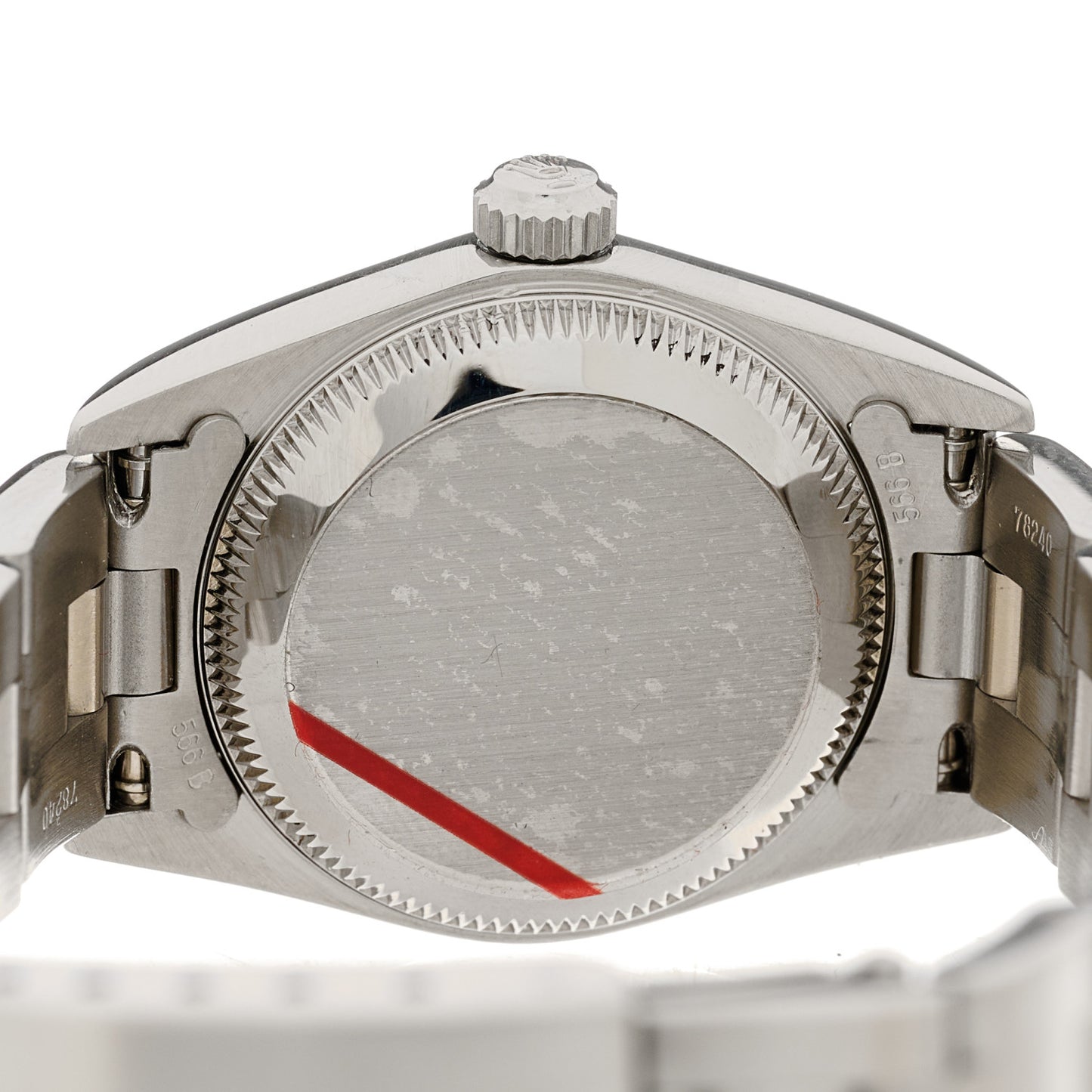 Stainless Steel 24mm Oyster Perpetual Watch Silver 76080