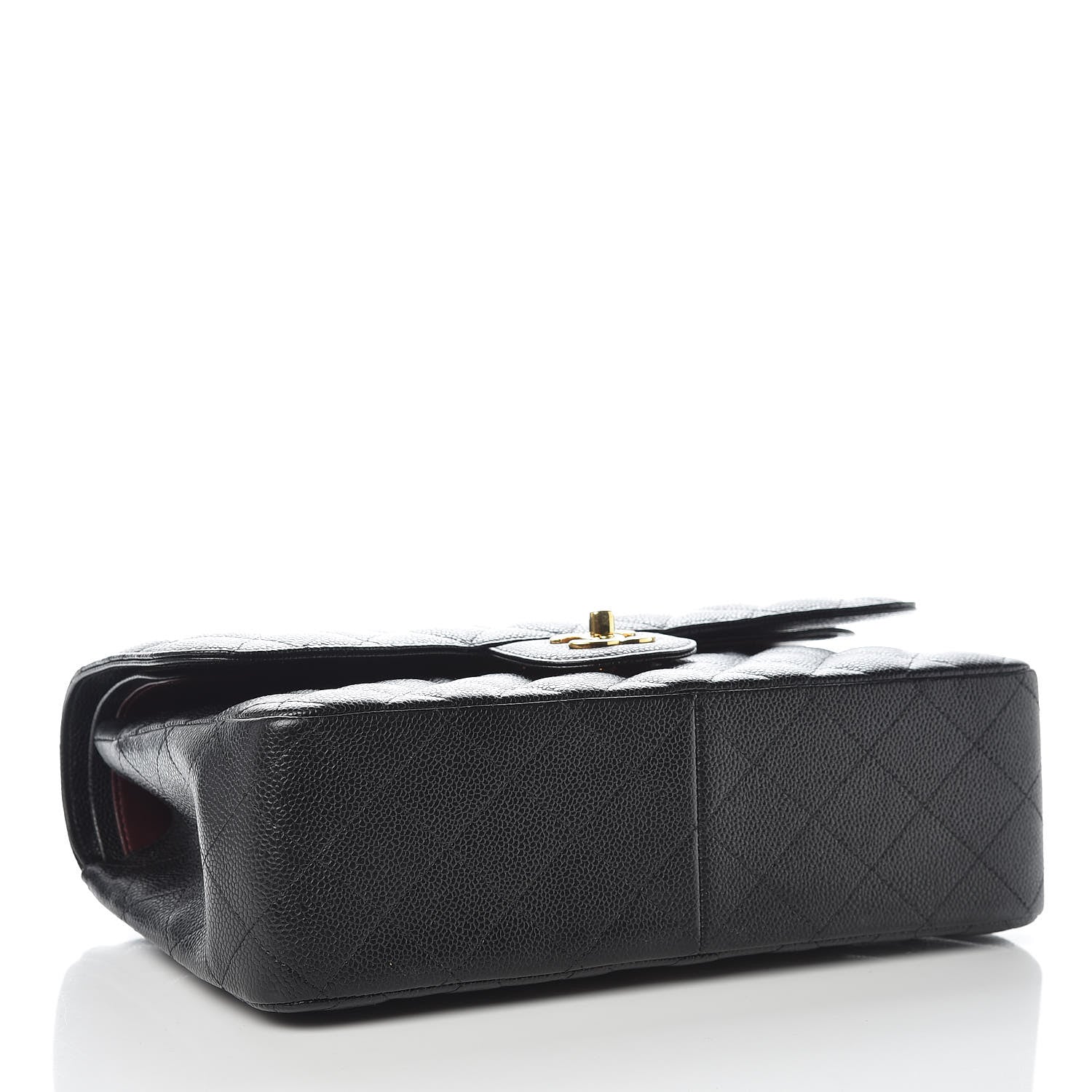 Chanel Caviar Quilted Jumbo Double Flap Black 4 of 10