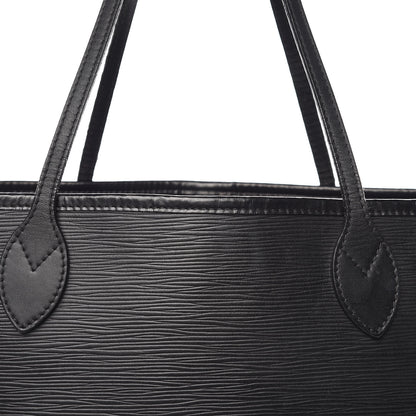 Louis Vuitton Epi Neverfull MM Black 11 of 13