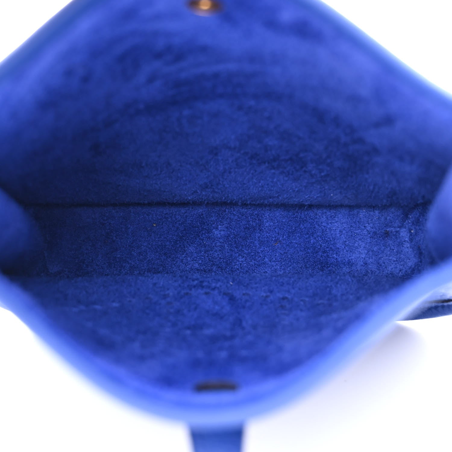 Hermes Taurillon Clemence Evelyne TPM Bleu Royal 5 of 11
