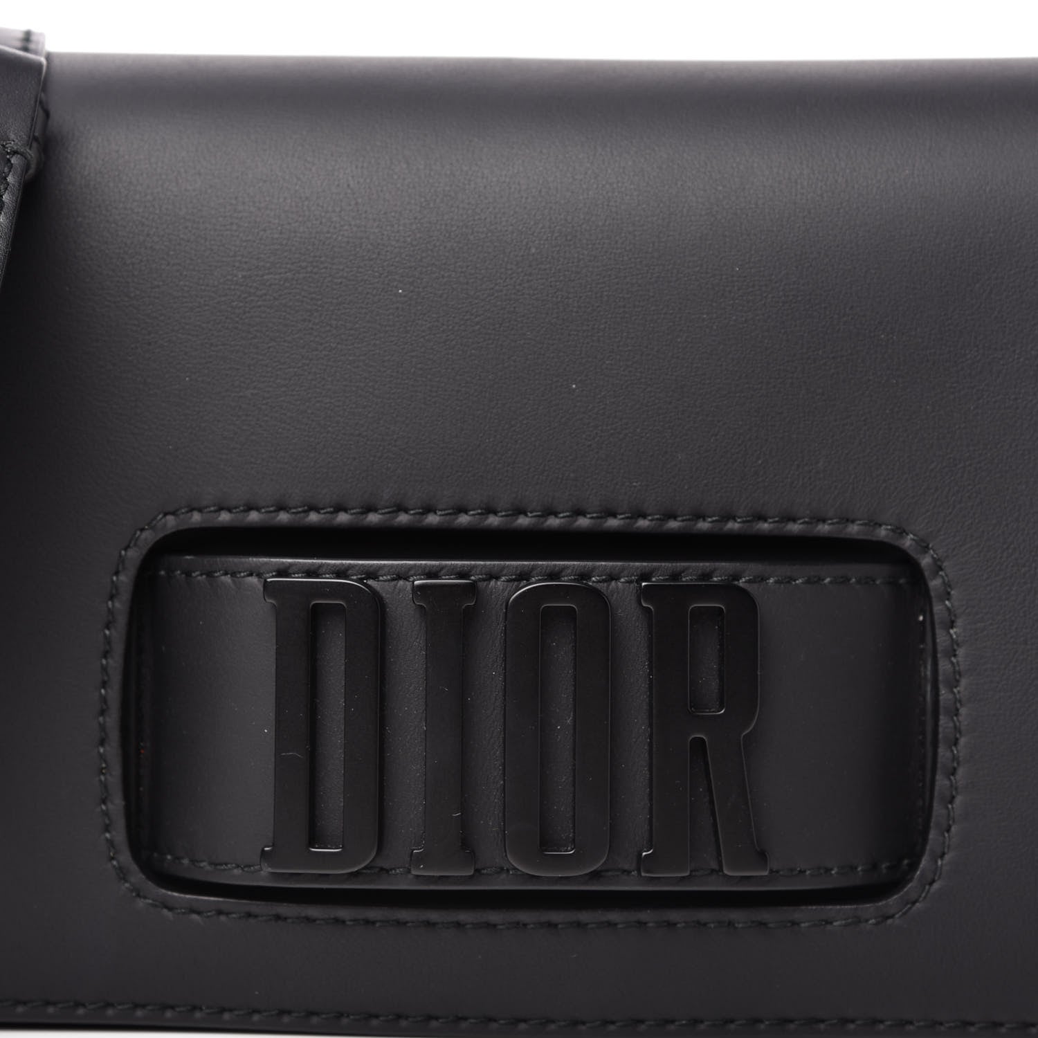 Christian Dior Ultra Matte Calfskin Dio(r)evolution Flap Bag Black 9 of 10