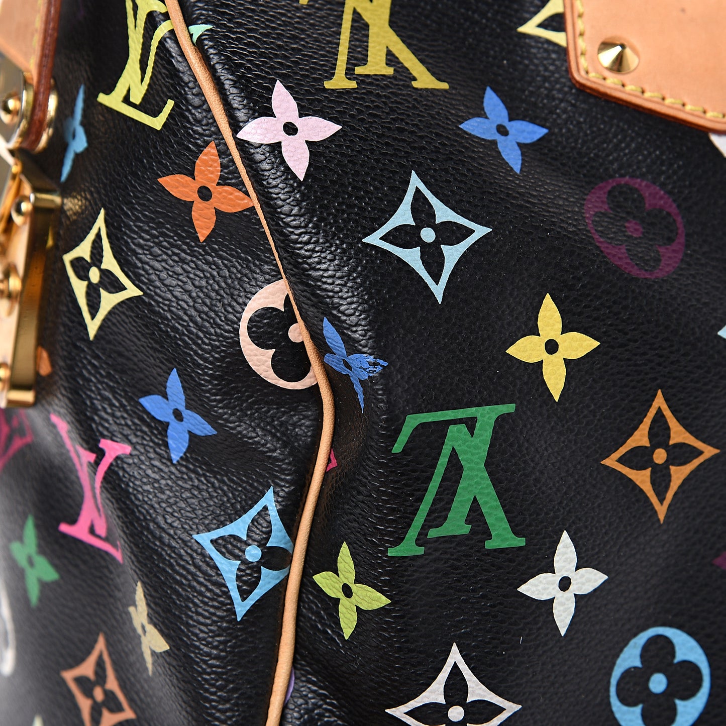 Monogram Multicolor Speedy 30 Black