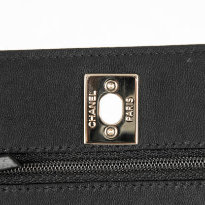 Chanel Lambskin Quilted Trendy CC Wallet On Chain WOC Black 7 of 10