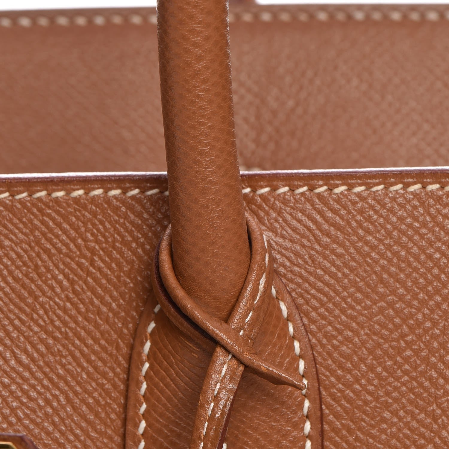 Hermes Courchevel HAC Birkin 32 Gold 25 of 31