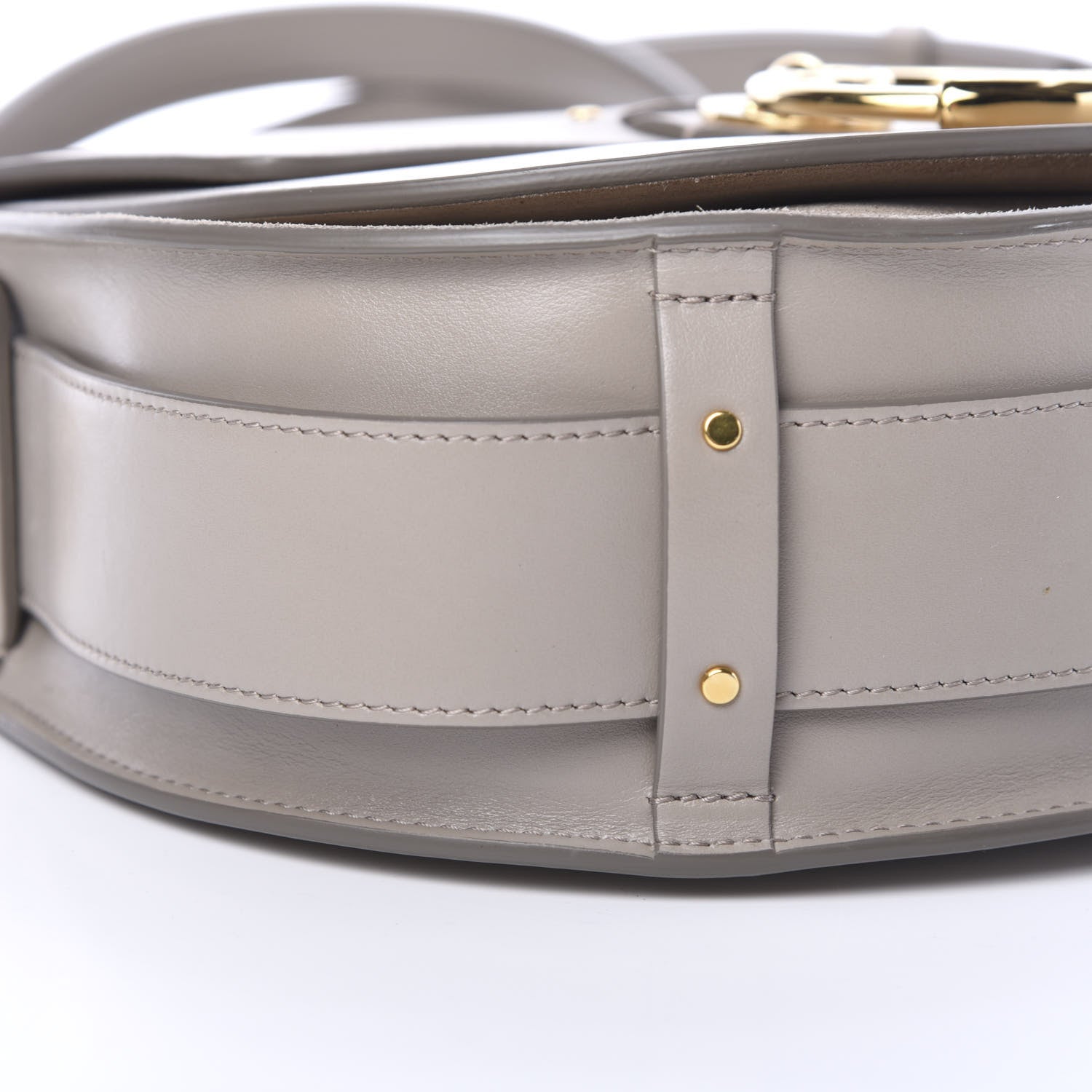 Chloe Calfskin Large Tess Bag Motty Grey 8 of 9