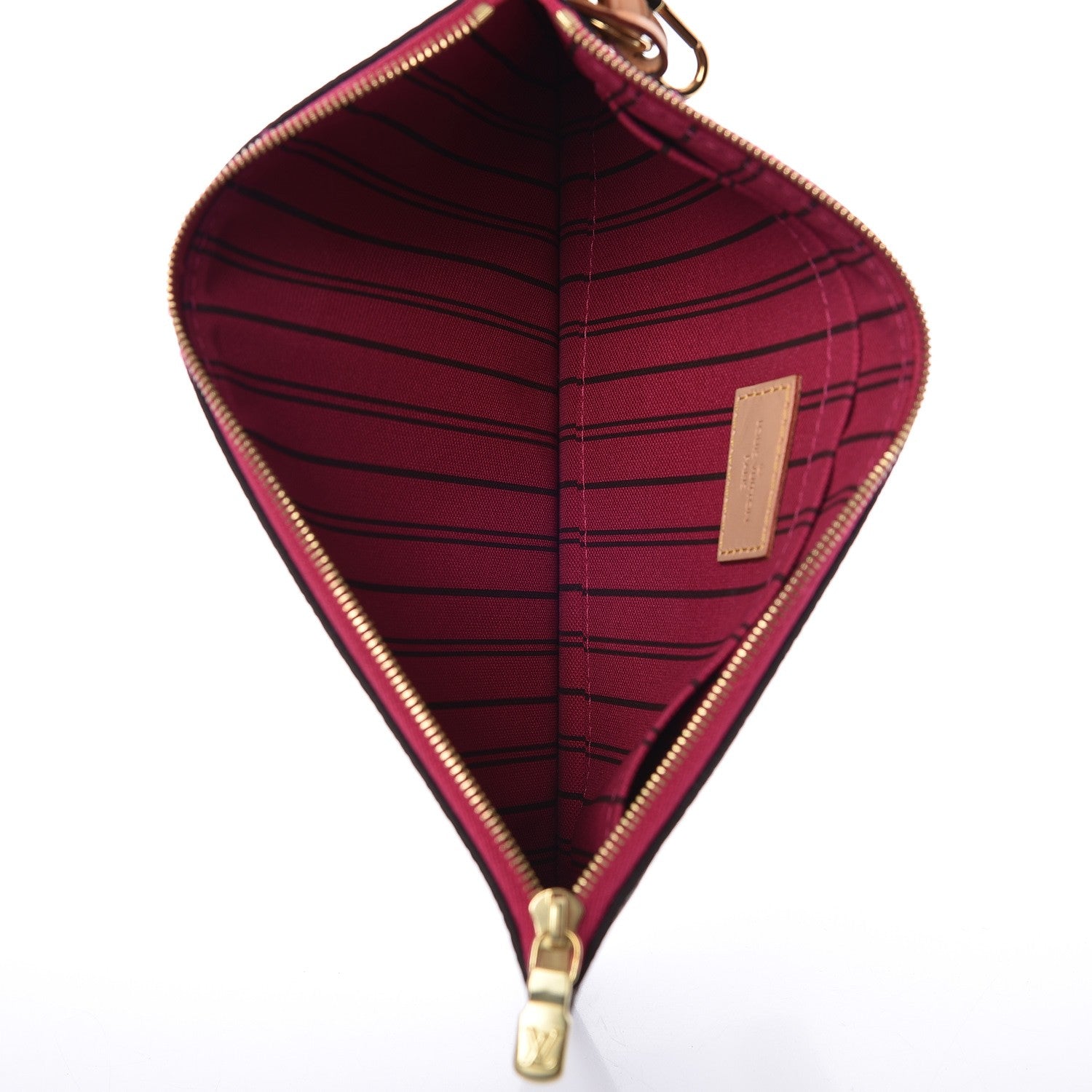 Louis Vuitton Monogram Neverfull MM GM Pochette Pivoine 8 of 8
