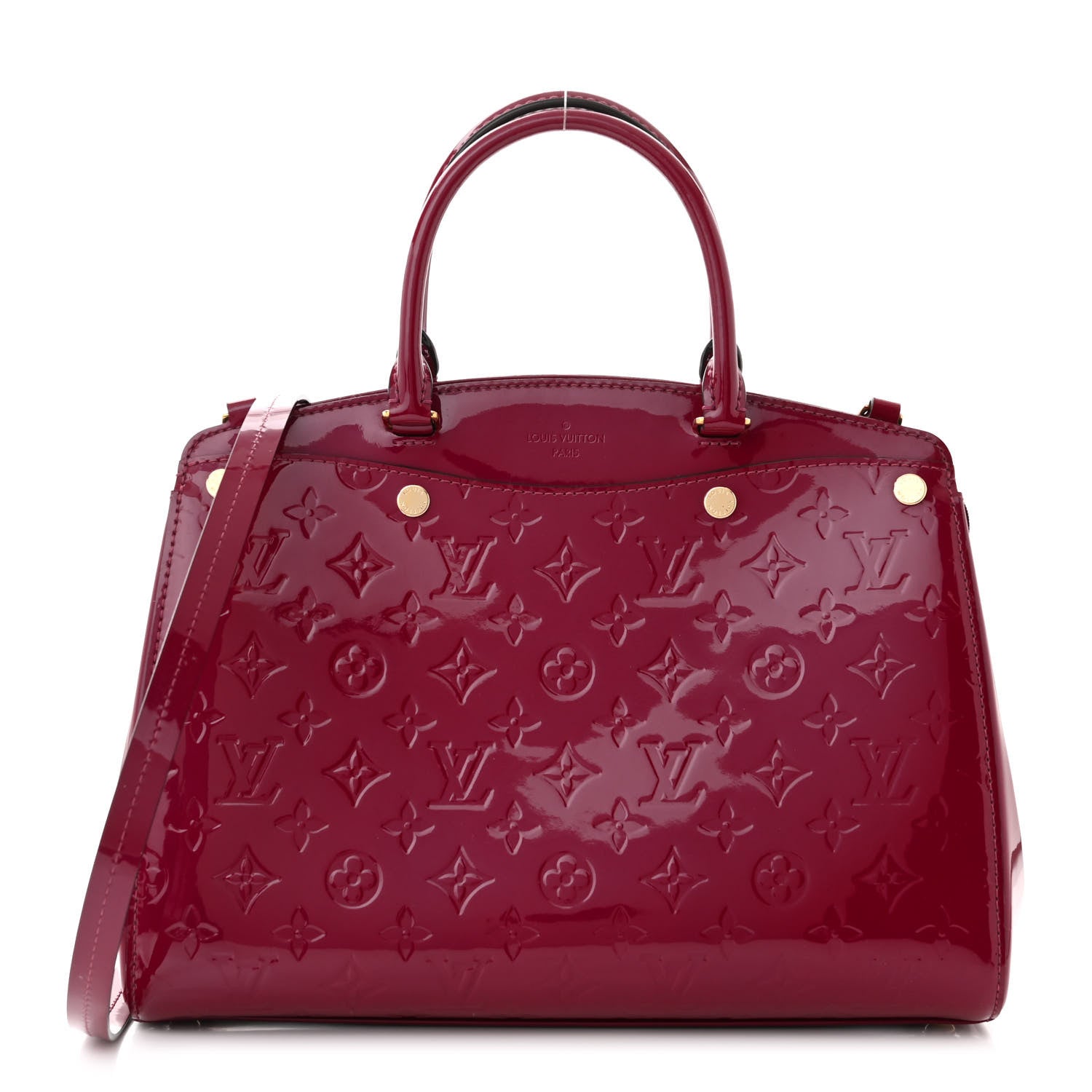 Louis Vuitton Vernis Brea MM NM Magenta 1 of 9