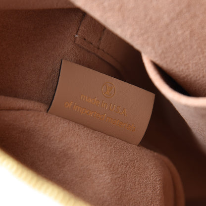 Louis Vuitton Empreinte V Tote MM Beige Rose Creme 7 of 10