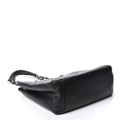 Chanel Caviar Quilted Grand Shopping Tote GST Black 3 of 11