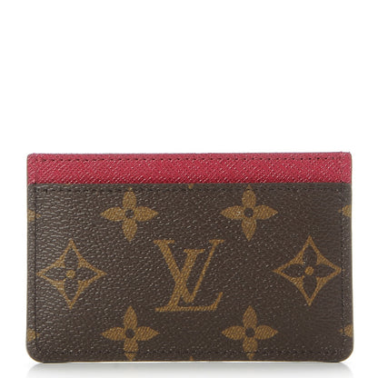 Louis Vuitton Monogram Card Holder Fuchsia 1 of 8