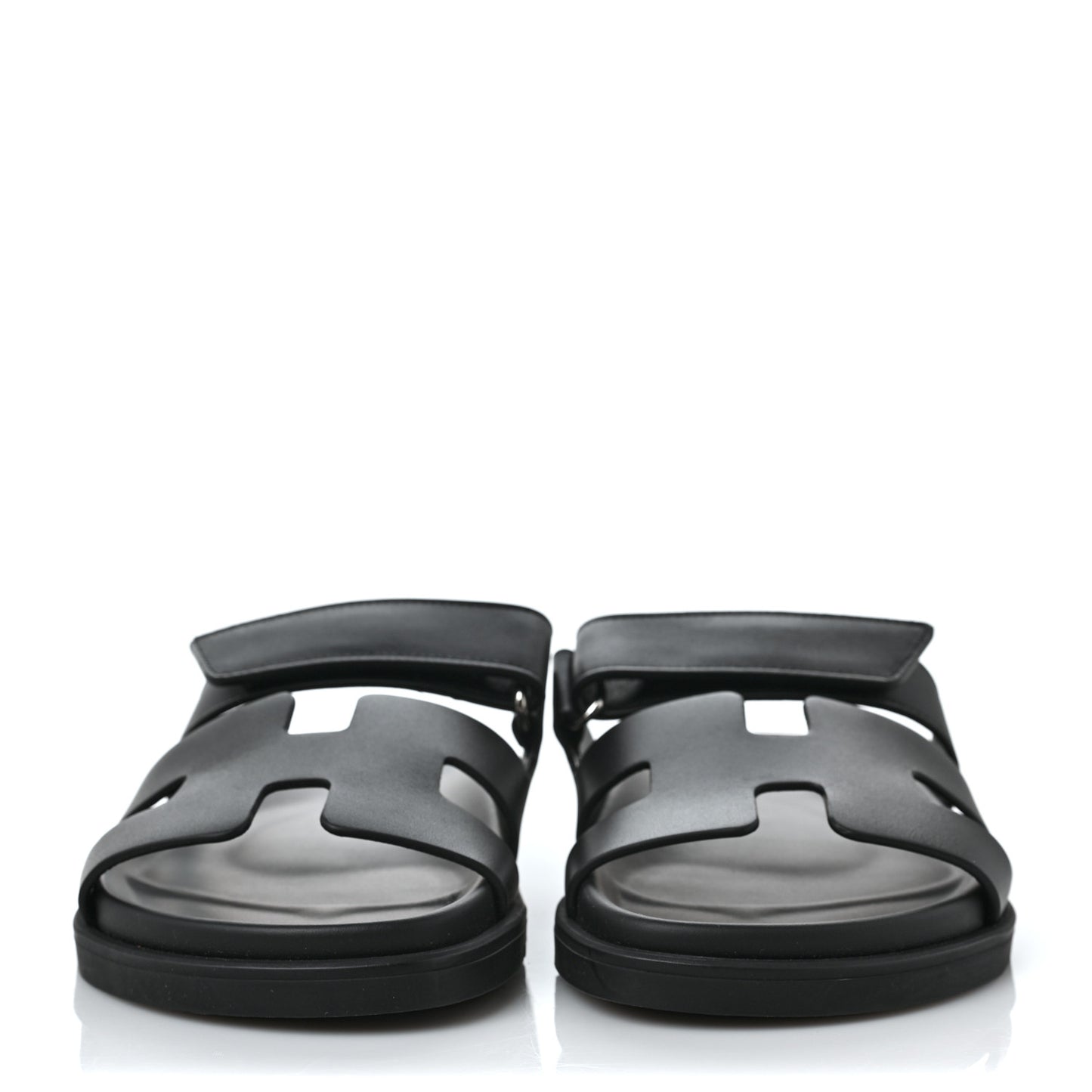 Calfskin Womens Chypre Sandals 36 Black