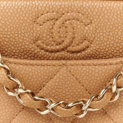 Chanel Caviar Quilted Mini Coco Tassel Camera Case Beige 8 of 10