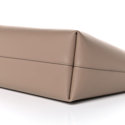 Saint Laurent Calfskin Large Shopping Tote Dark Beige 9 of 9