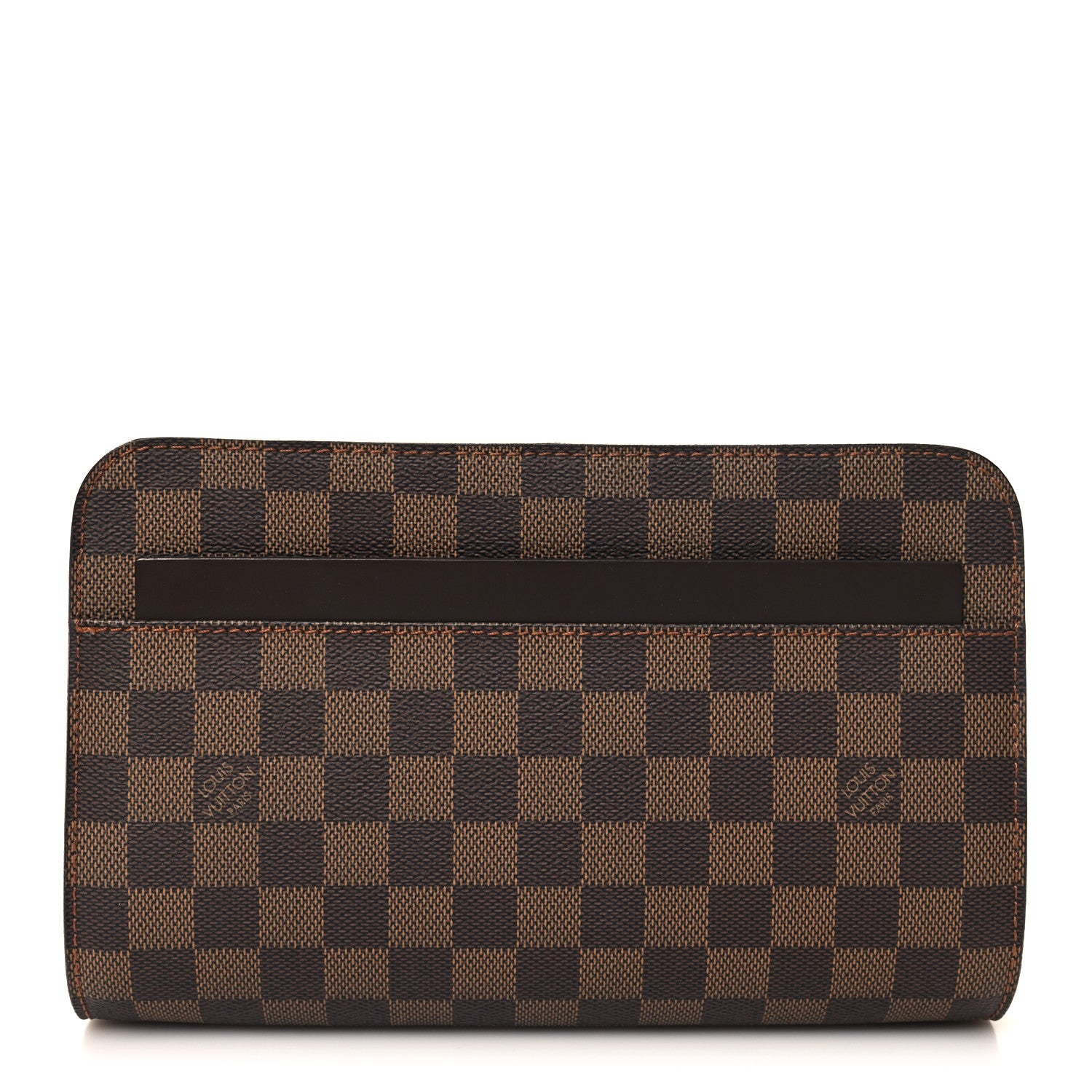Louis Vuitton Damier Ebene Pochette Saint Louis Clutch 1 of 6