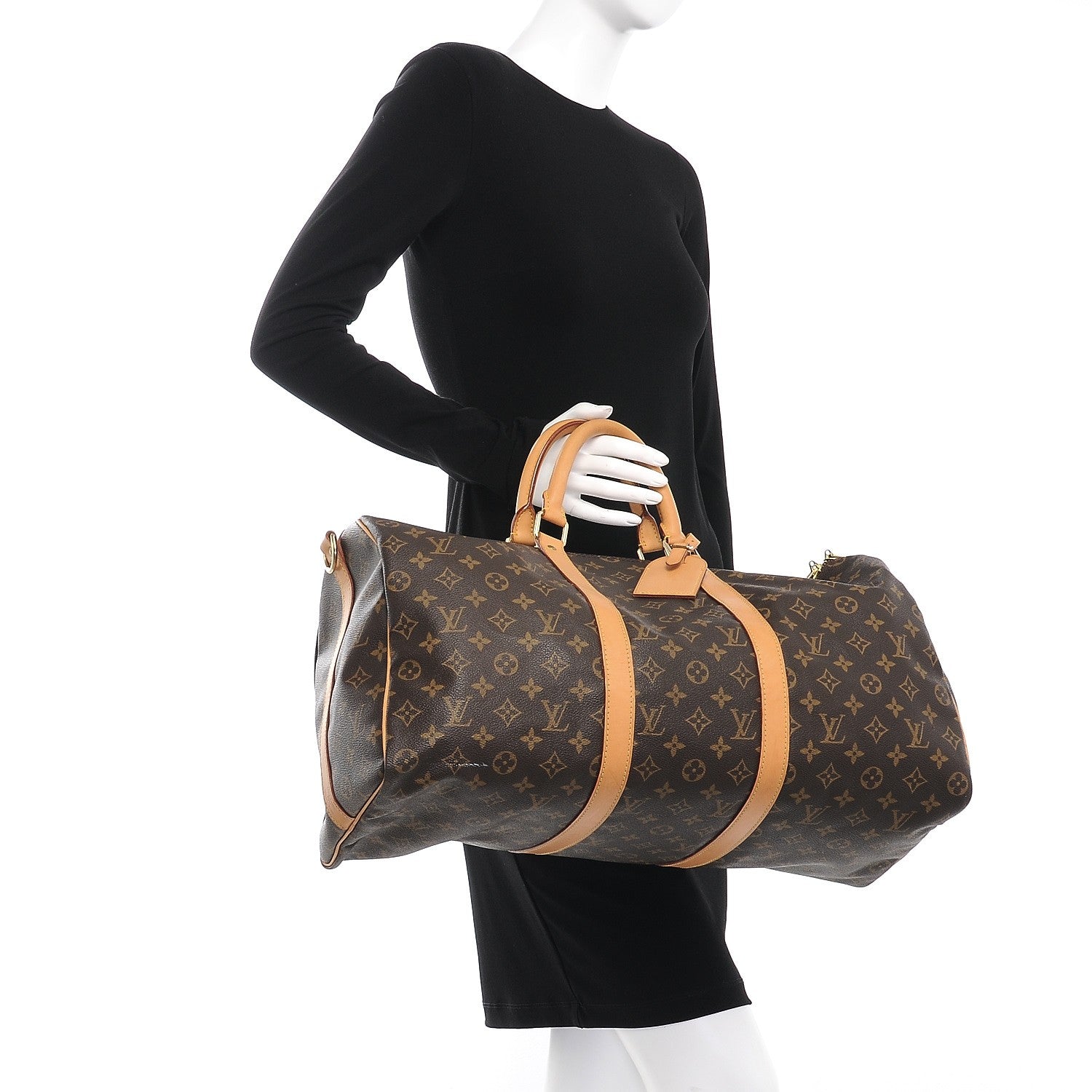 Louis Vuitton Monogram Keepall Bandouliere 50 3 of 9