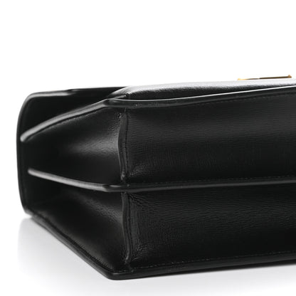 Saint Laurent Calfskin Large Monogram Sunset Black 9 of 10