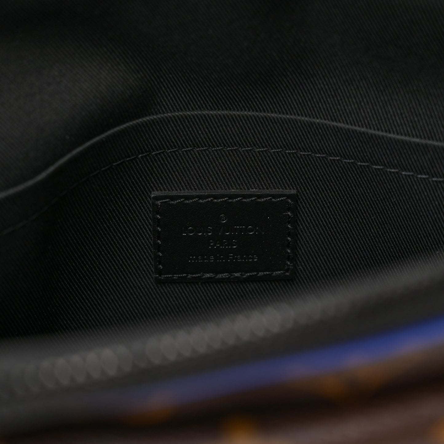 Monogram Macassar S Lock Messenger Blue