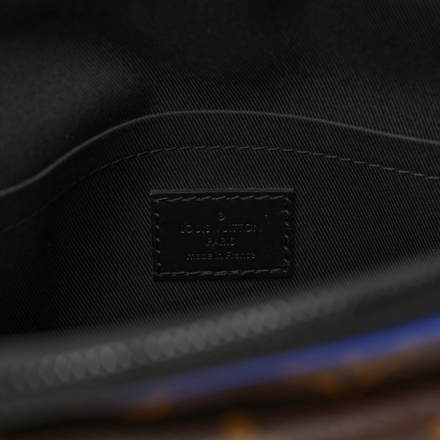 Louis Vuitton Monogram Macassar S Lock Messenger Blue 6 of 9