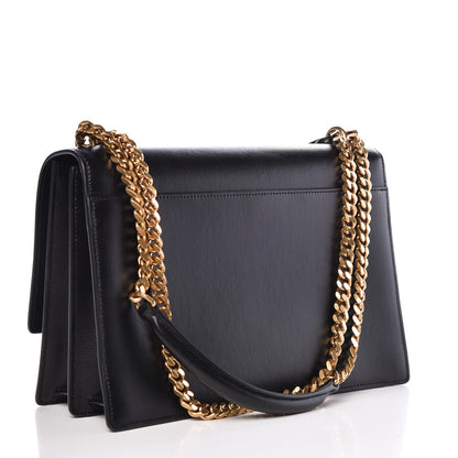 Saint Laurent Calfskin Large Monogram Sunset Black 3 of 7
