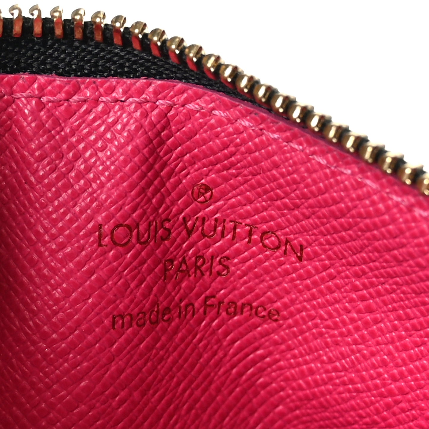 Monogram Multicolor Key Pouch Black Grenade