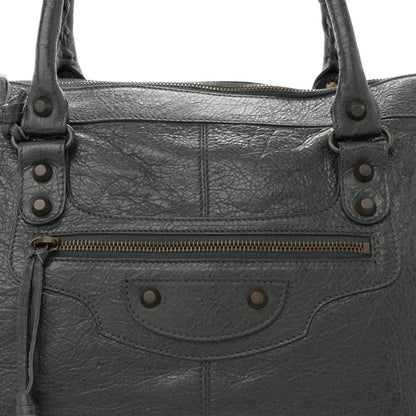 Balenciaga Agneau Classic Hardware Work Gris Fossile 9 of 13