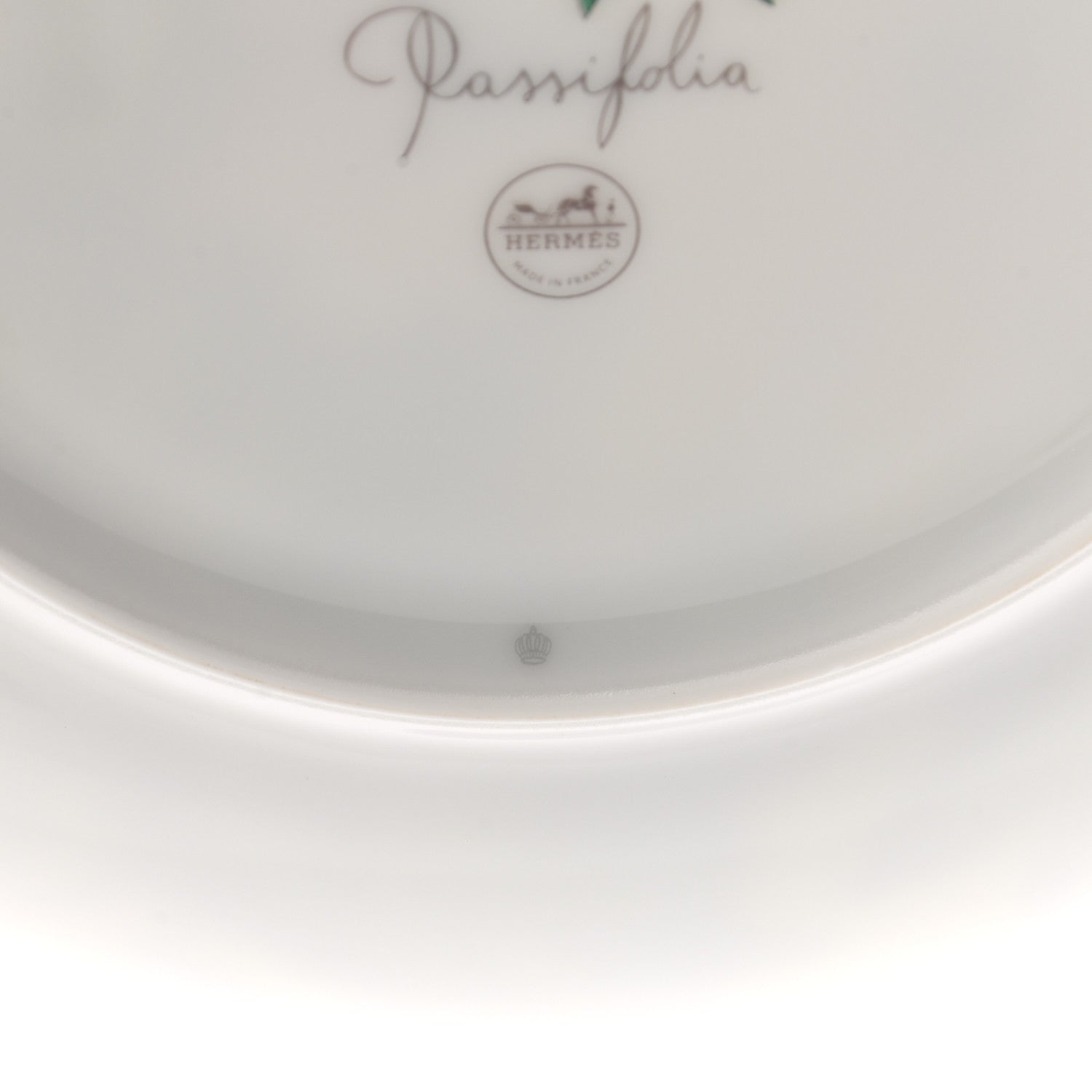 Hermes Porcelain Passifolia Dessert Plate N°2 Set of 2 7 of 7