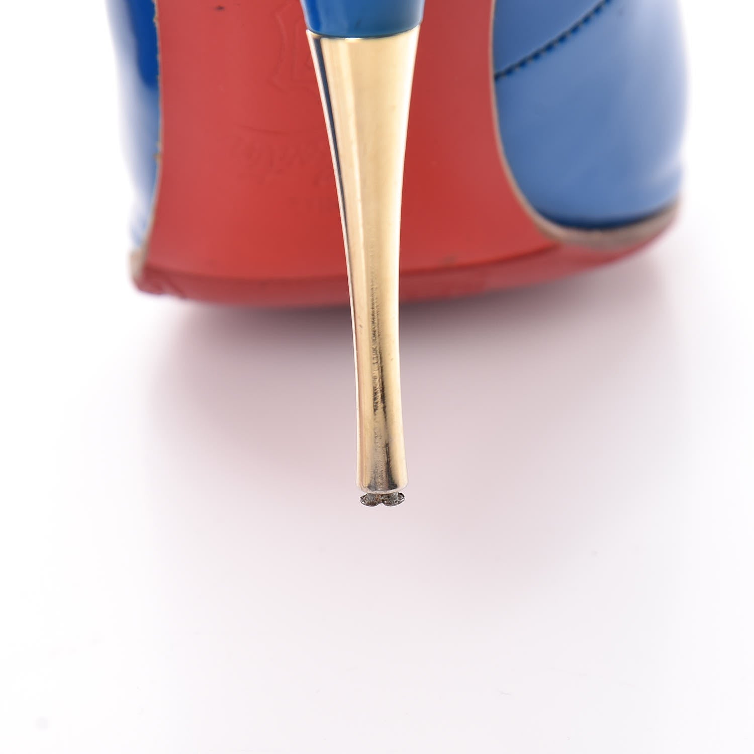Christian Louboutin Patent Lola Pumps 37 Blue 19 of 24