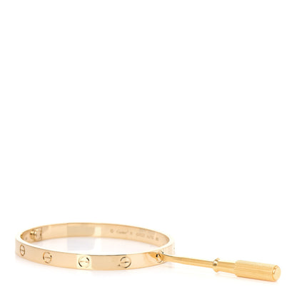 Cartier 18K Yellow Gold LOVE Bracelet 18 4 of 7