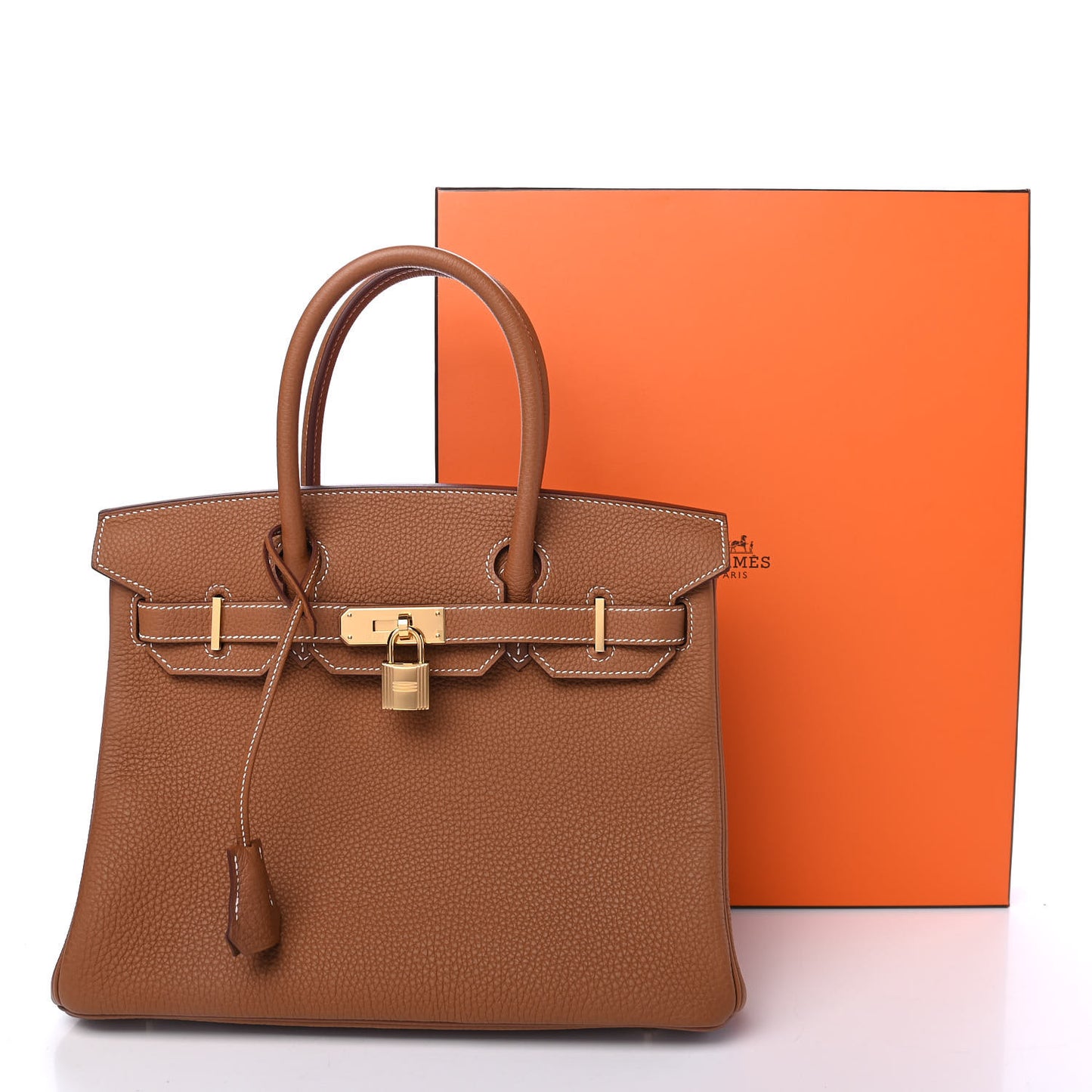 Togo Birkin 30 Gold