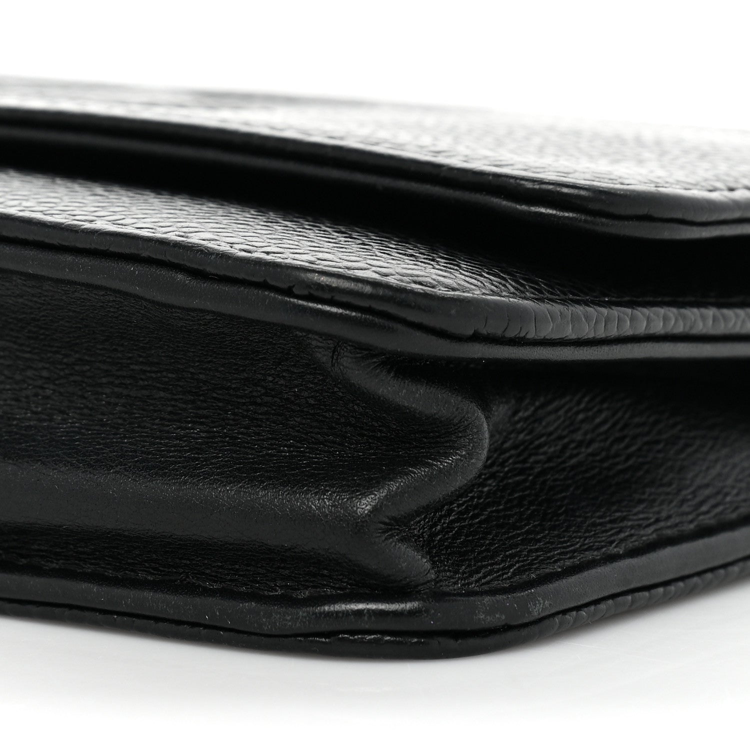 Chanel Caviar Timeless CC Wallet On Chain WOC Black 8 of 13