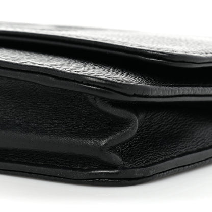 Chanel Caviar Timeless CC Wallet On Chain WOC Black 8 of 13