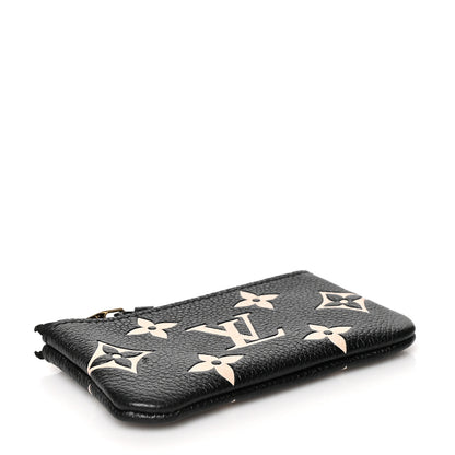 Louis Vuitton Empreinte Monogram Giant Key Pouch Black Beige 4 of 7