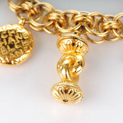 Chanel Charm Bracelet Gold 3 of 11