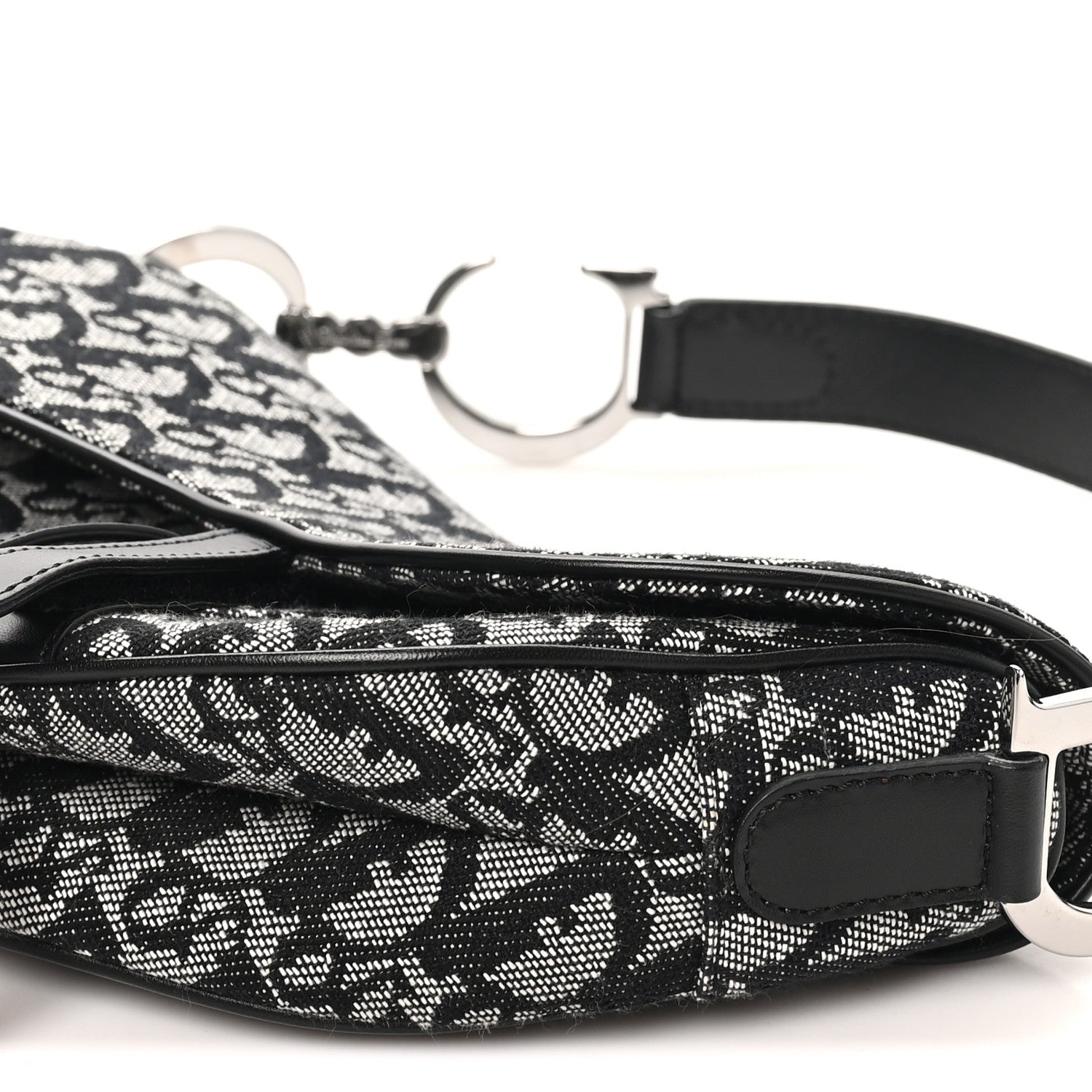 Christian Dior Monogram Saddle Bag Black 1926945 – FASHIONPHILE