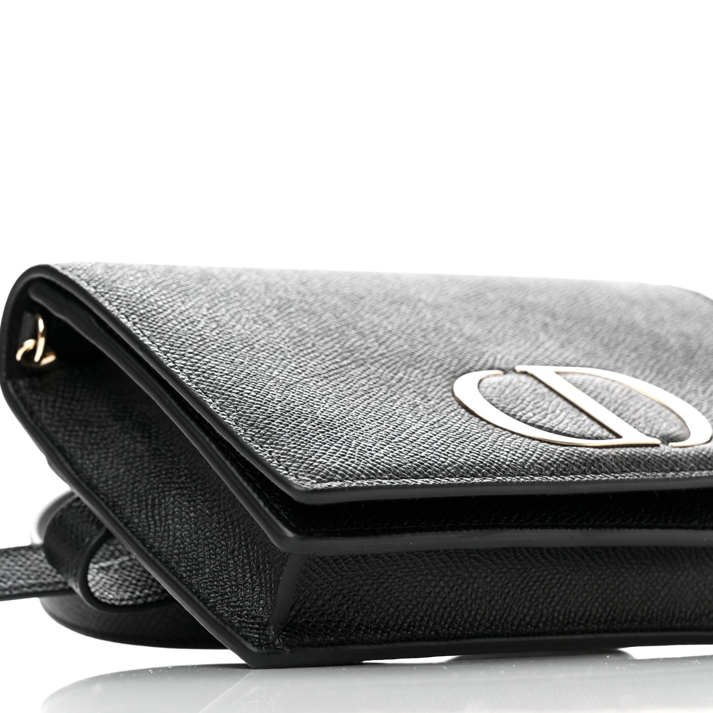 Calfskin 30 Montaigne 2 in 1 Pouch Black