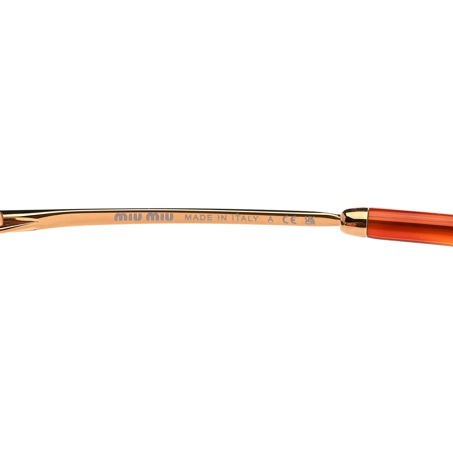 Metal Oval Sunglasses SMU52Y Tortoise