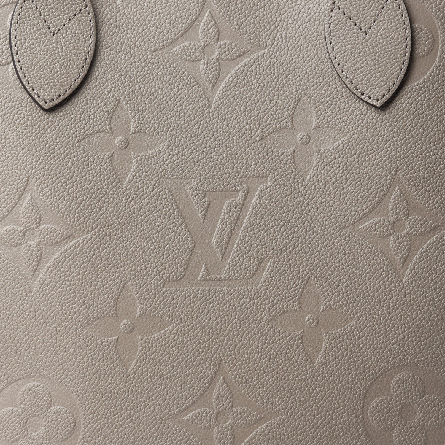 Louis Vuitton Empreinte Monogram Giant Neverfull MM Tourterelle 9 of 9