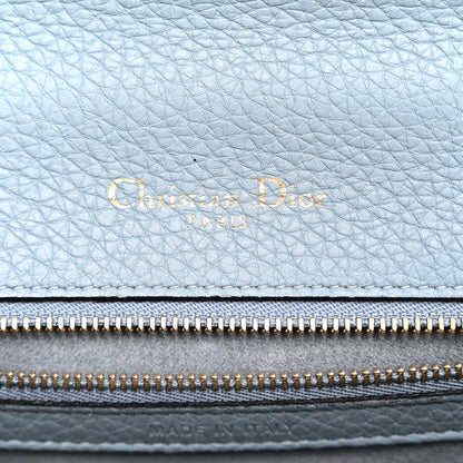 Christian Dior Grained Calfskin Small Diorama Flap Bag Denim 6 of 11
