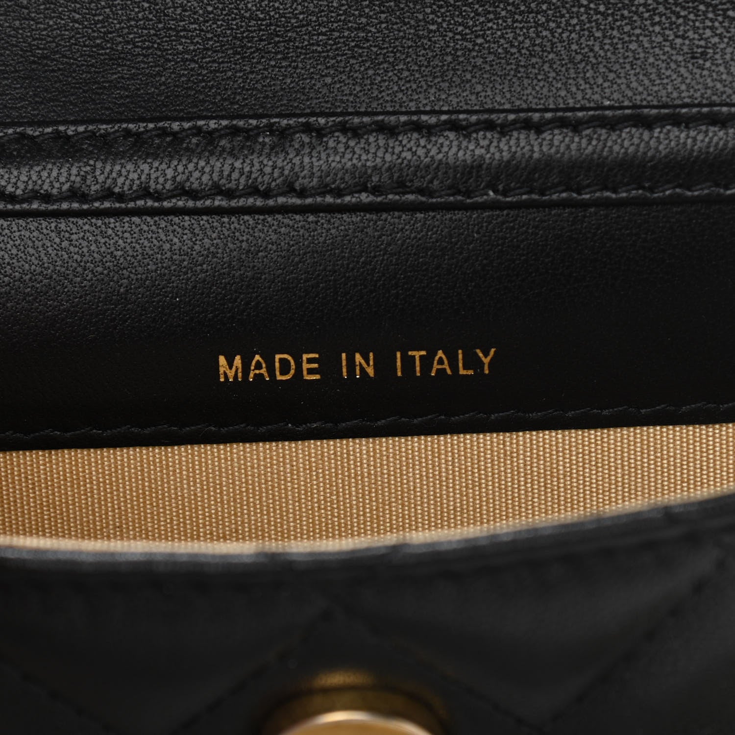 Chanel Lambskin Quilted Pearl Crush Clutch With Chain Black 7 of 13