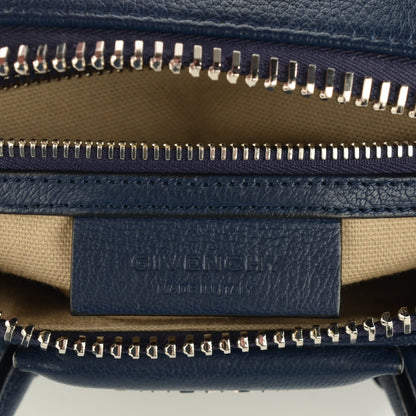 Givenchy Sugar Goatskin Mini Antigona Navy 5 of 7