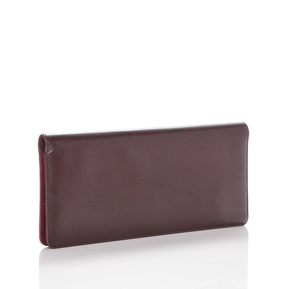 Saint Laurent Smooth Calfskin Long Marquage Document Case Bordeaux 3 of 7