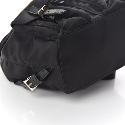 Prada Nylon Vela Mini Crossbody Backpack Black 7 of 8