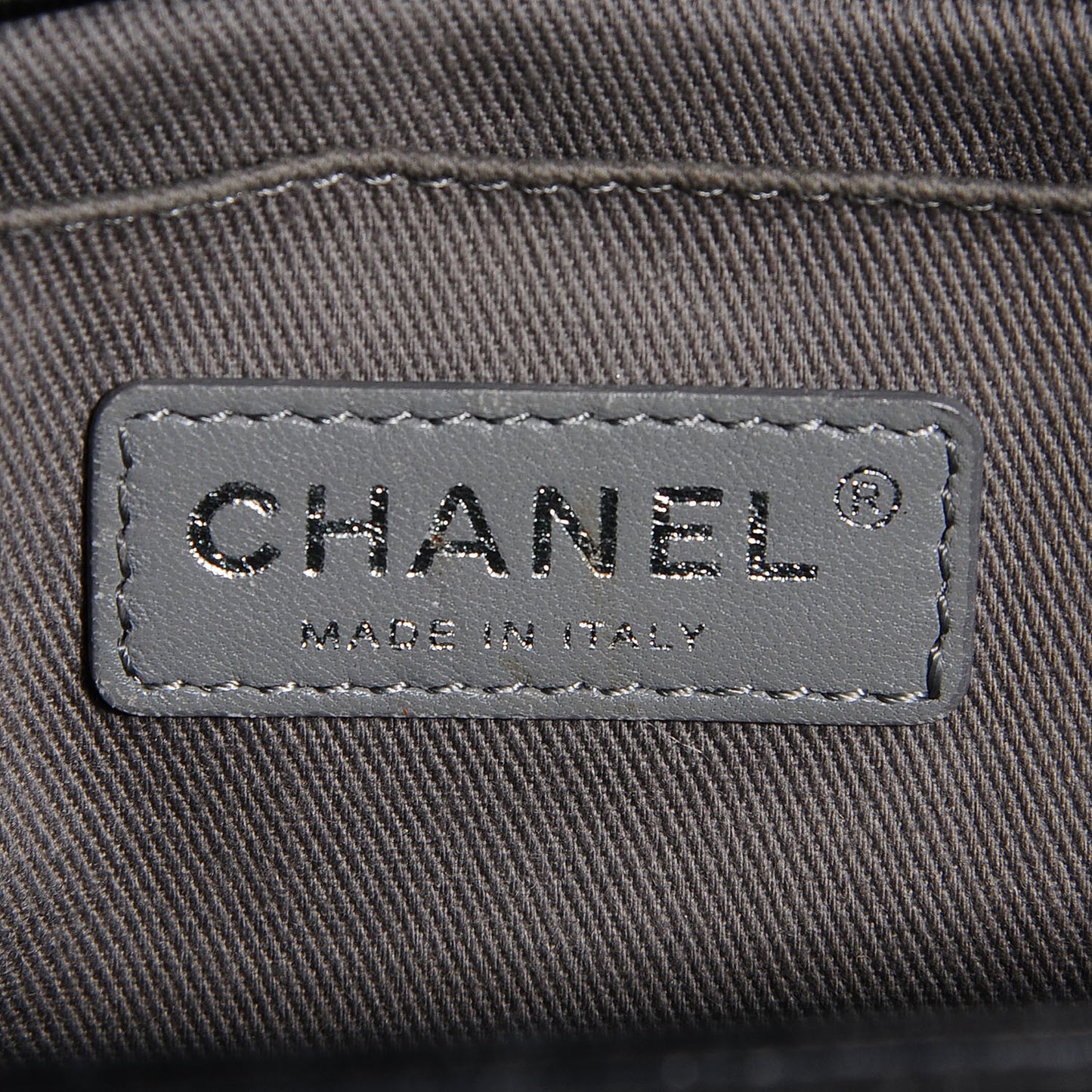 Lambskin Quilted Medium Boy Flap Black