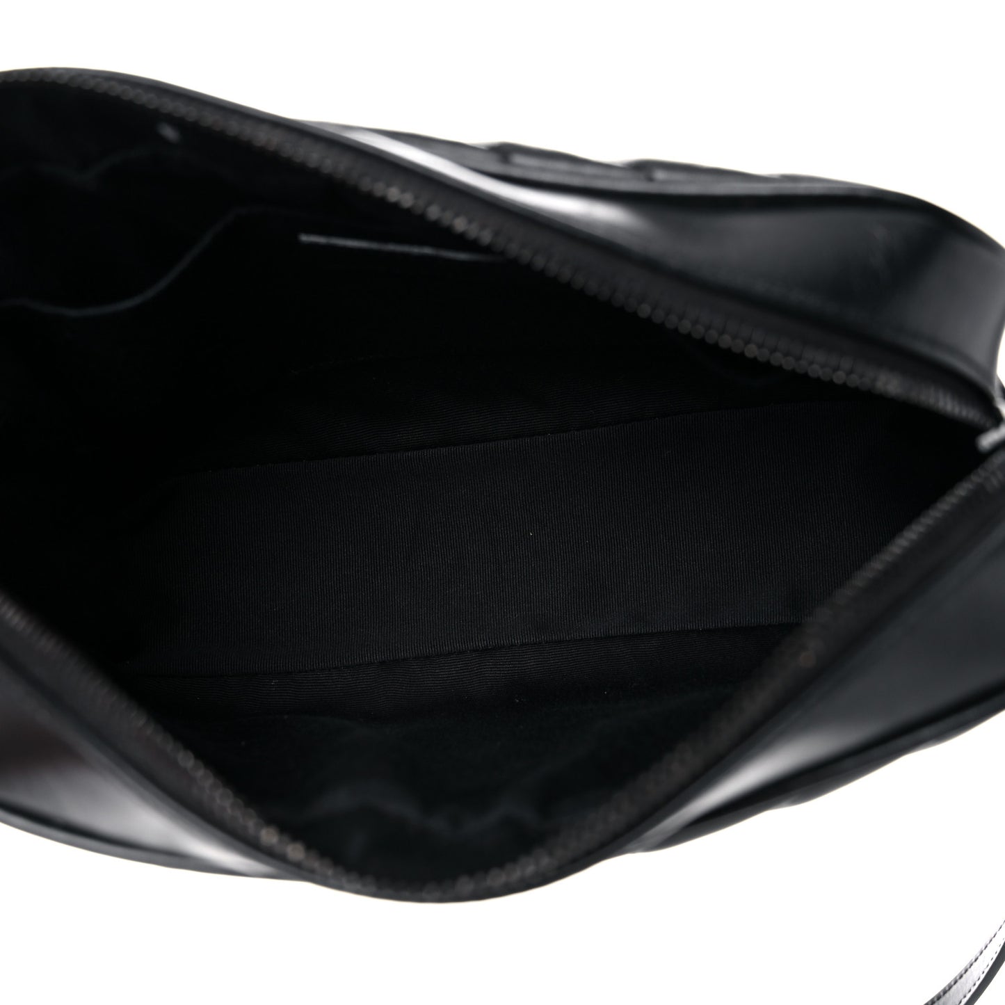 Calfskin Matelasse Monogram Lou Camera Bag Black